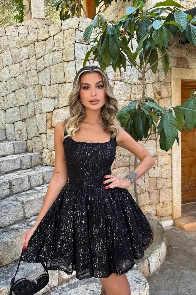 Vestido Com Brilho