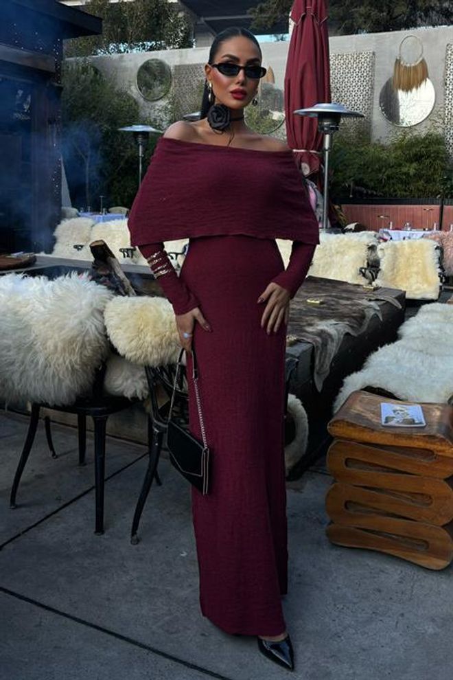 Vestido madonna elegante