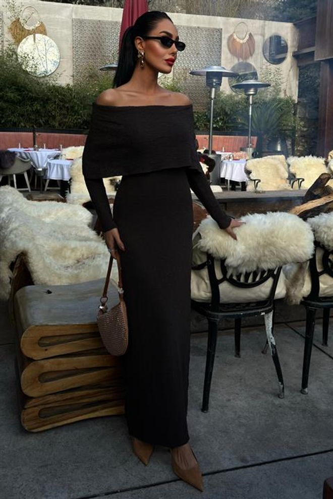 Vestido madonna elegante