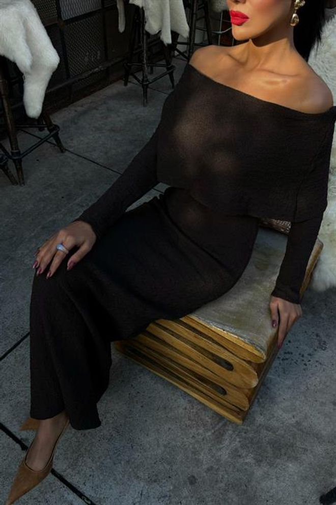 Vestido madonna elegante