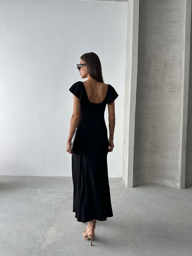 Vestido Viscose Liso