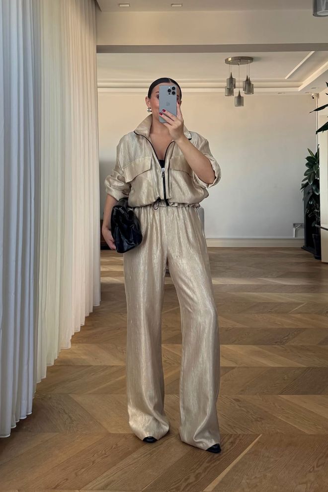 Conjunto Bege - Casual Elegante