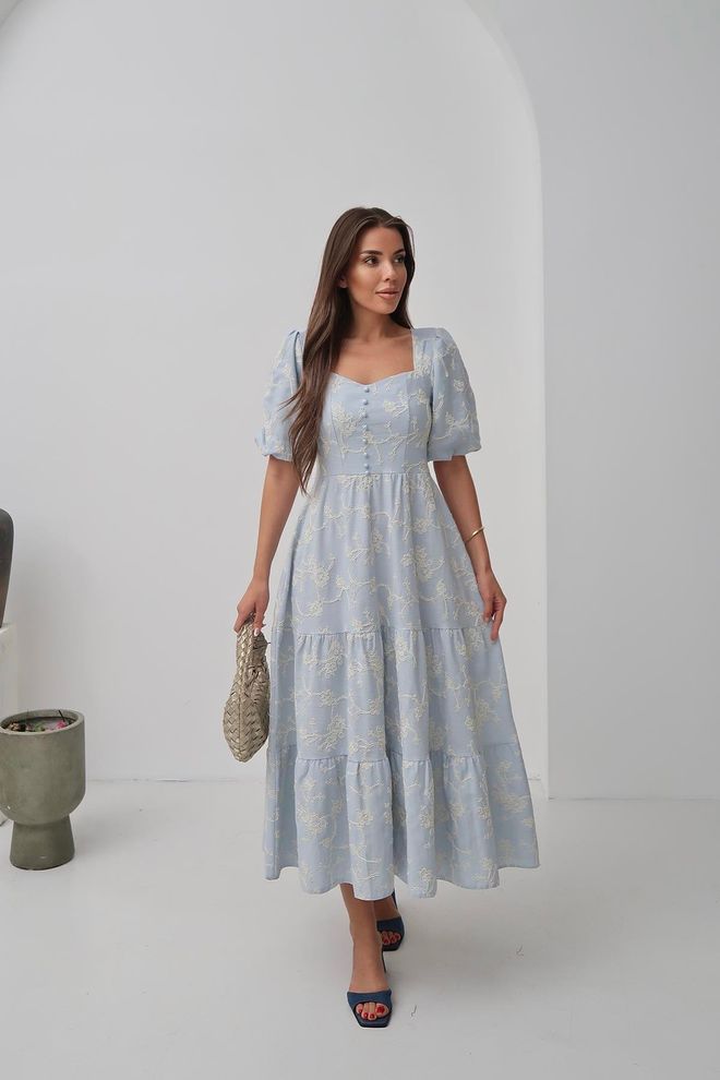Vestido De Manga Balão