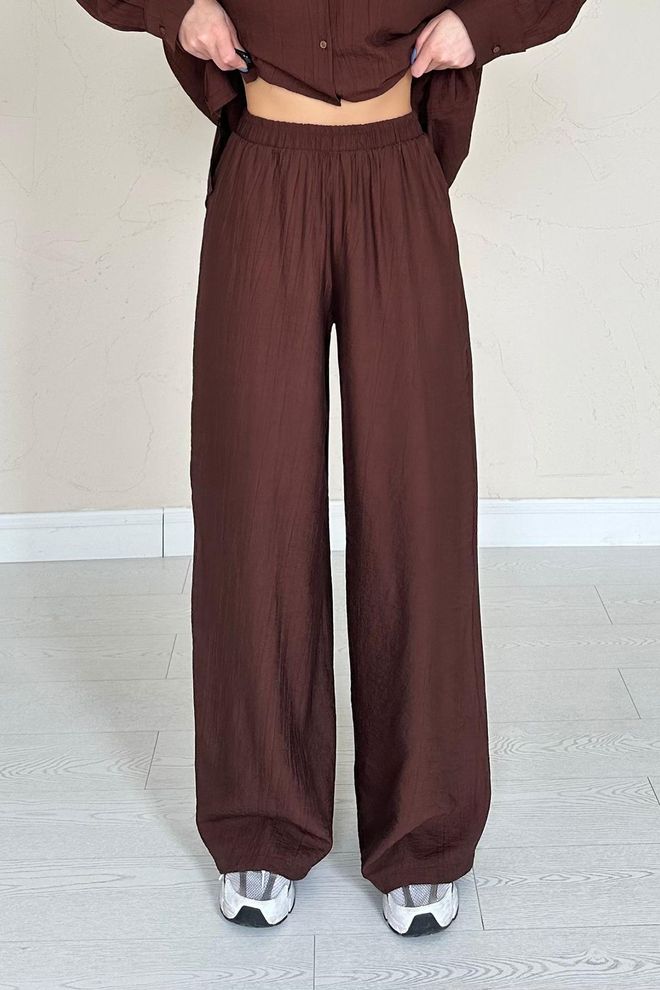 Conjunto De Camisa Alice E Calças Folgadas