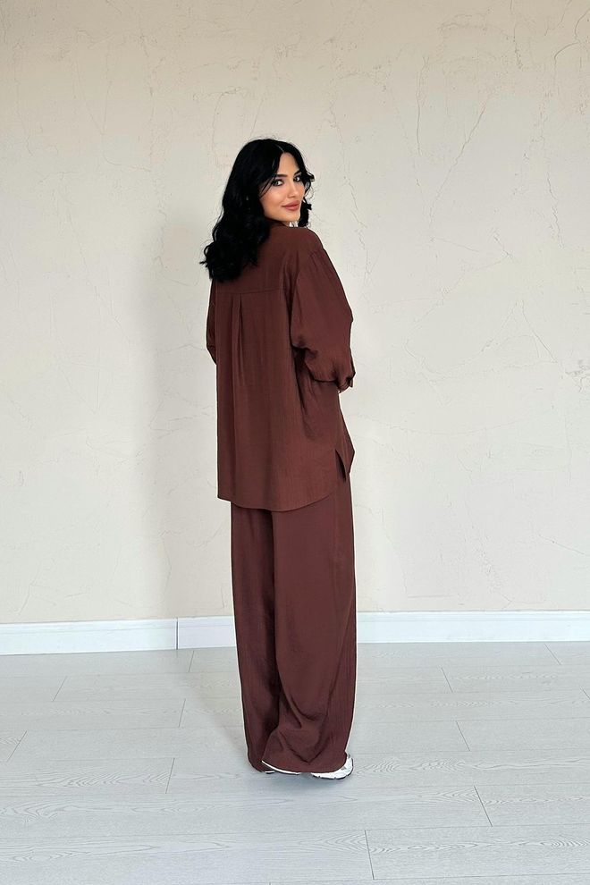 Conjunto De Camisa Alice E Calças Folgadas