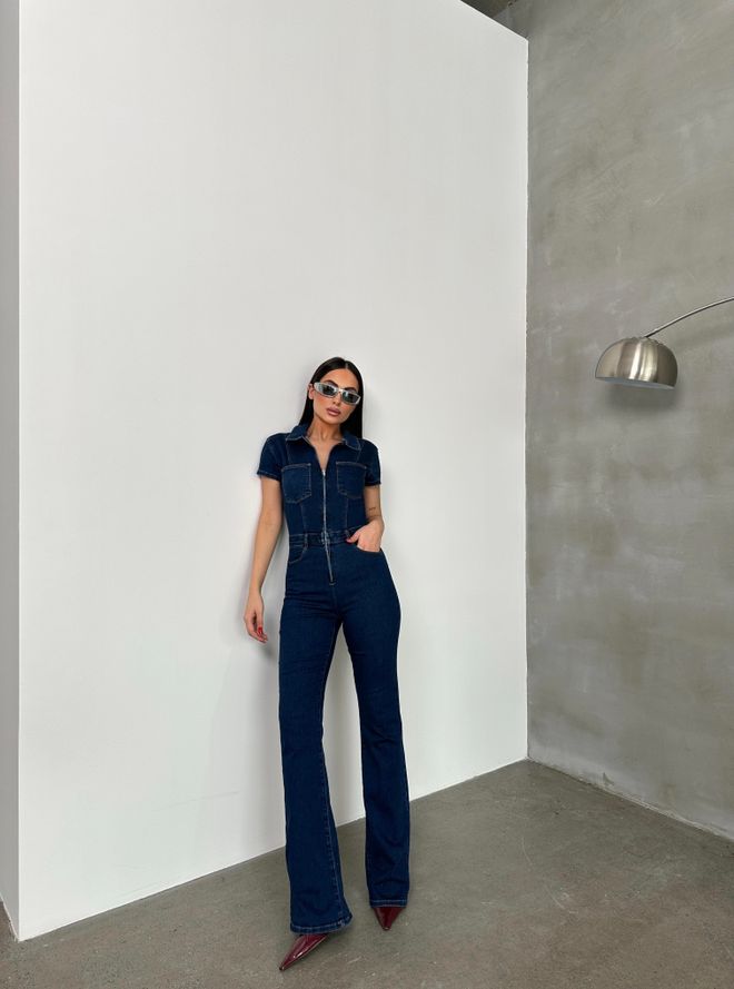 Macacão Jeans Rinse