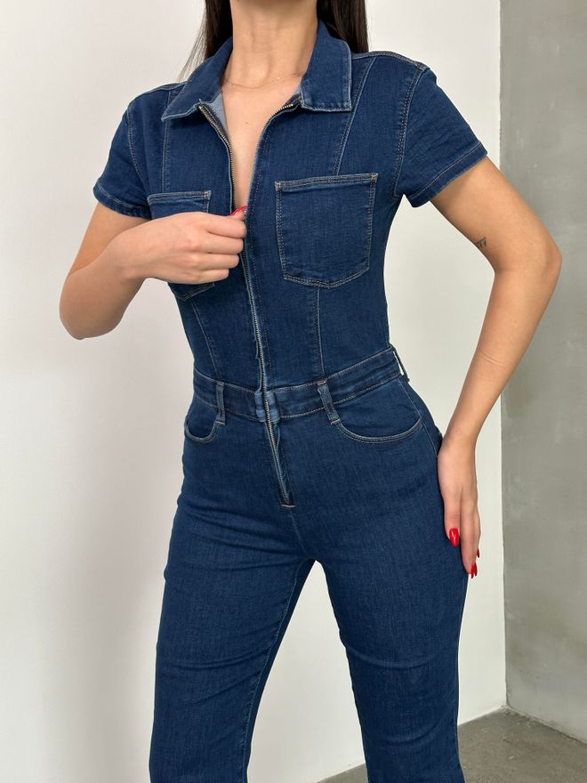 Macacão Jeans Rinse