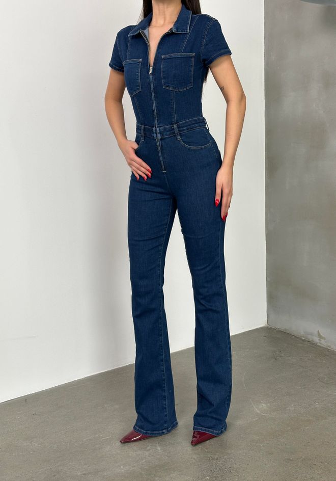 Macacão Jeans Rinse