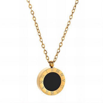 Colar, Aço banhado a ouro 18K