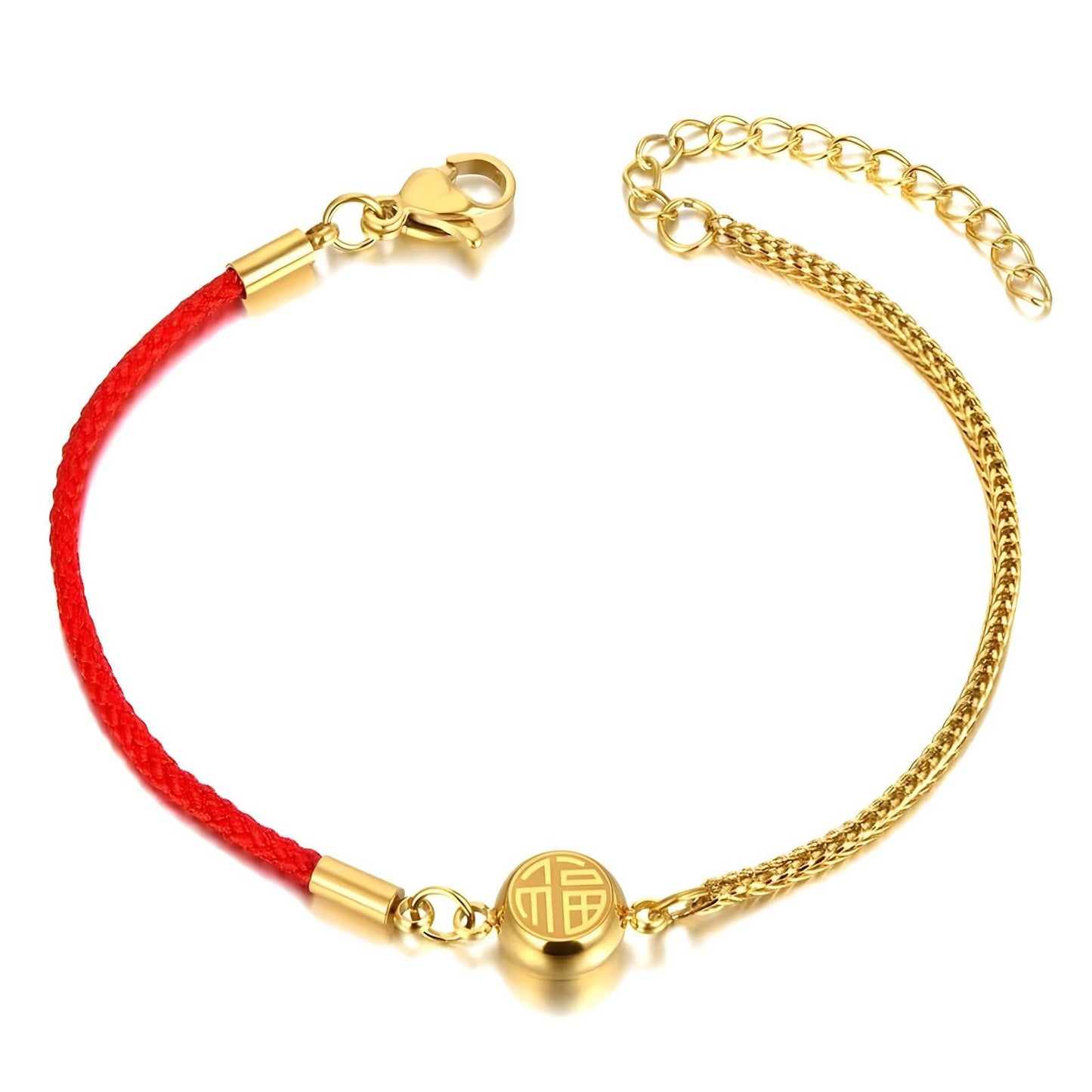 Pulseira, Aço banhado a ouro 18K