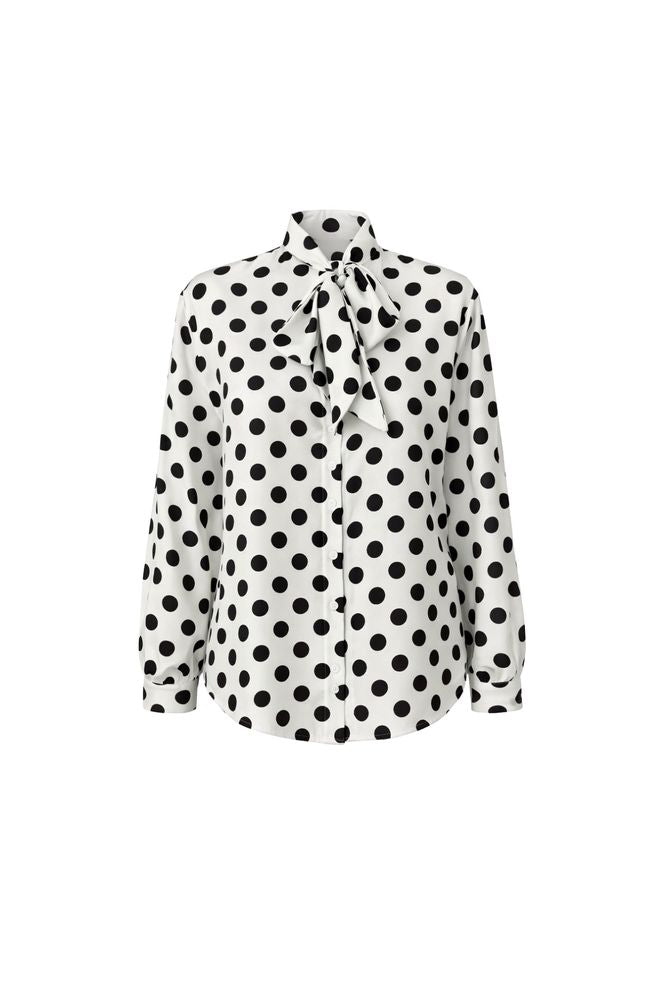 Blusa Poá com Laço