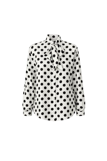 Blusa Poá com Laço