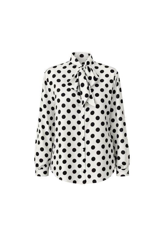 Blusa Poá com Laço