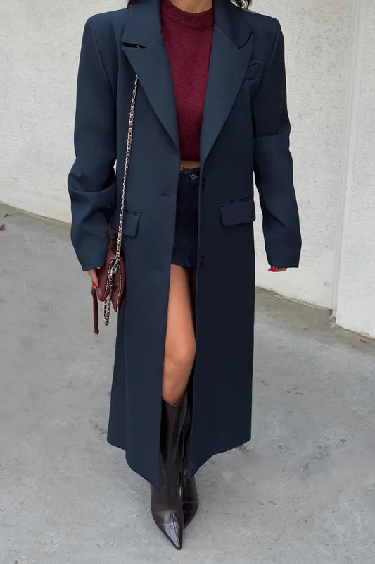Casaco Gabardine Elegante