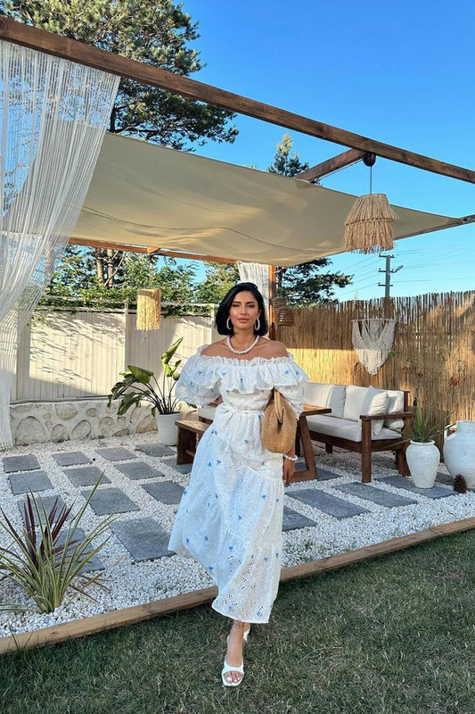 Vestido bordado
