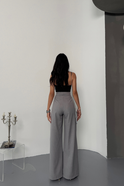 Calças com silhueta modeladora