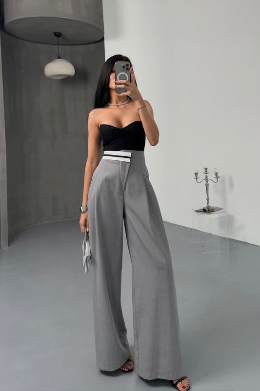 Calças com silhueta modeladora