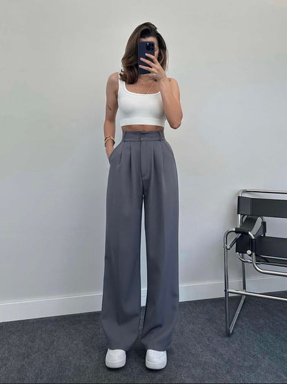 Calças com silhueta modeladora