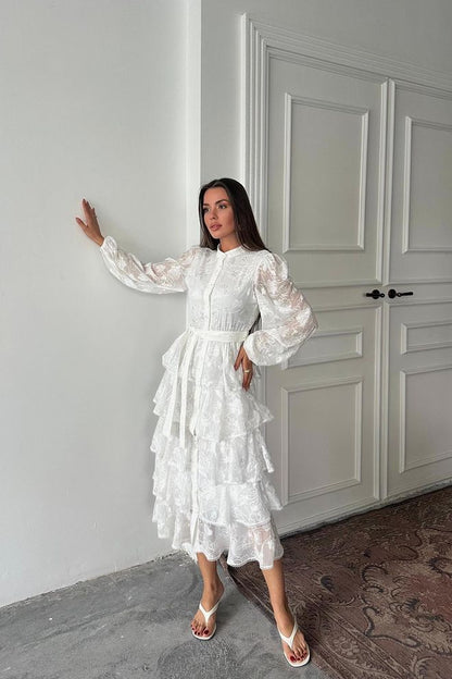 Vestido De Chão Listra