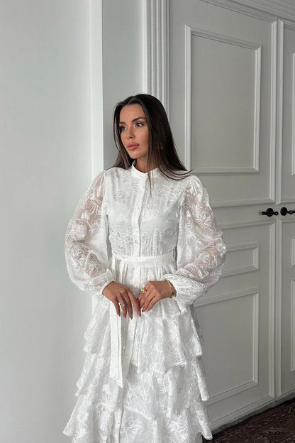 Vestido De Chão Listra