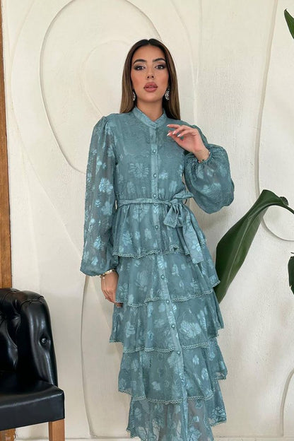 Vestido De Chão Listra