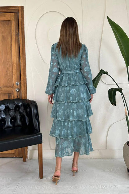 Vestido De Chão Listra