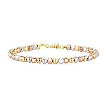 Pulseira, Aço banhado a ouro 18K