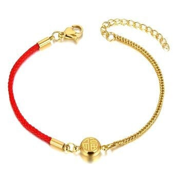 Pulseira, Aço banhado a ouro 18K