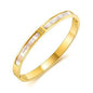 Pulseira, Aço banhado a ouro 18K