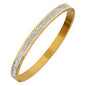 Pulseira, Aço banhado a ouro 18K