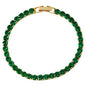 Pulseira, Aço banhado a ouro 18K