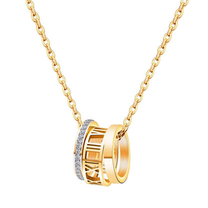 Colar, Aço banhado a ouro 18K