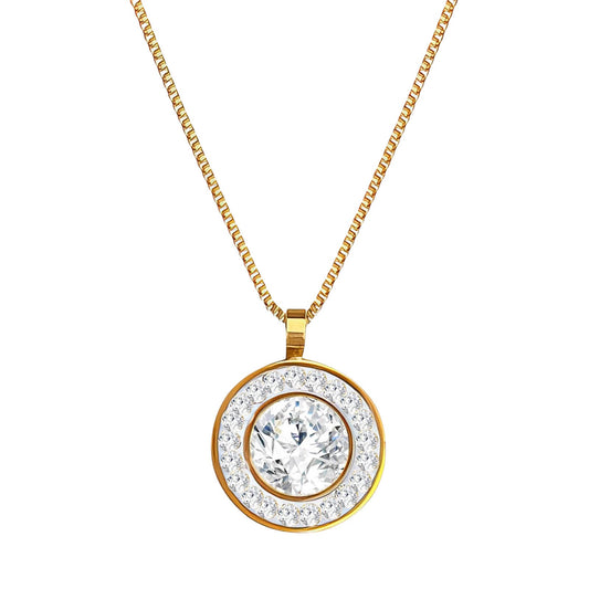 Colar, Aço banhado a ouro 18K