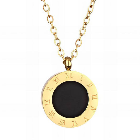Colar, Aço banhado a ouro 18K