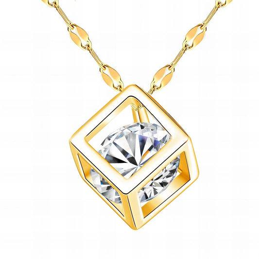 Colar, Aço banhado a ouro 18K