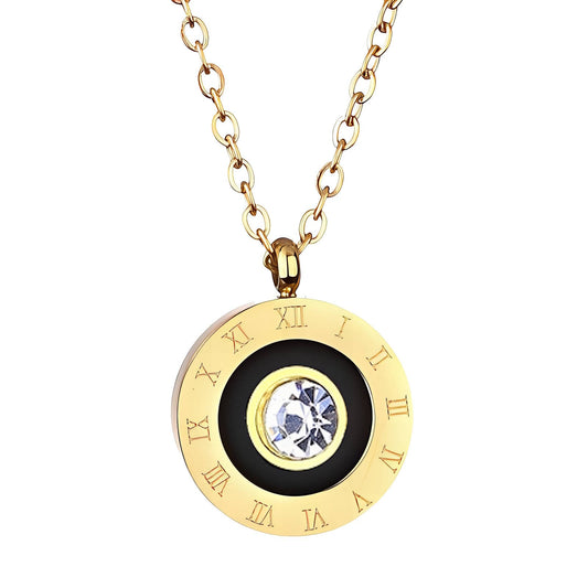 Colar, Aço banhado a ouro 18K