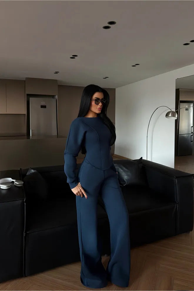 Fato De Treino Preto Elegante